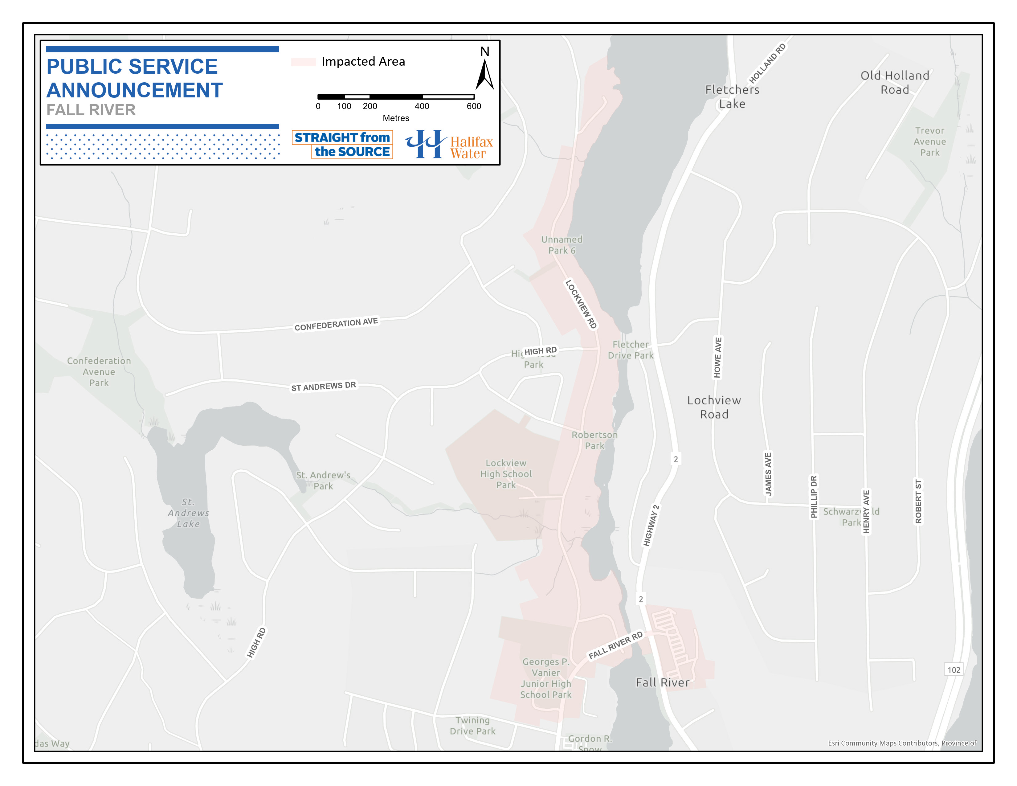 Flood Impacts on Wastewater System, Fletchers Lake Halifax Water